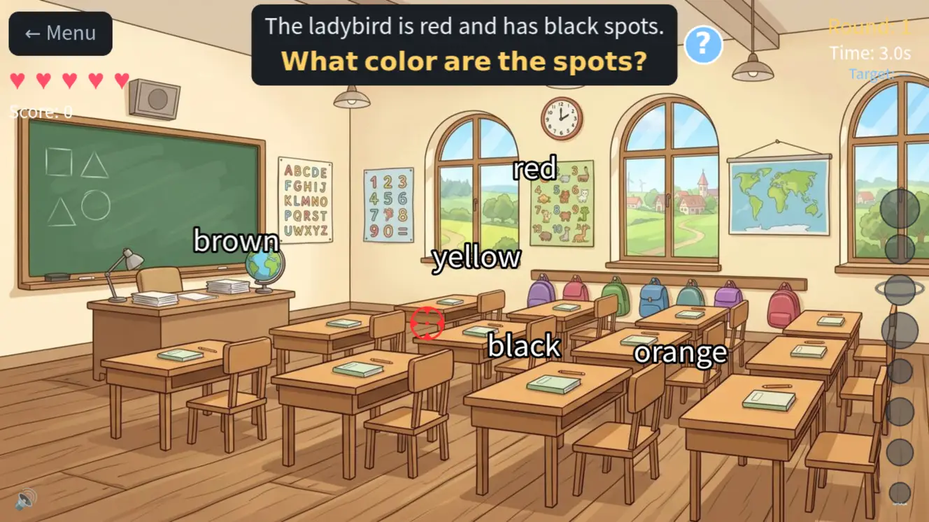 ABC Smash Read & Answer lesson: the sentence 